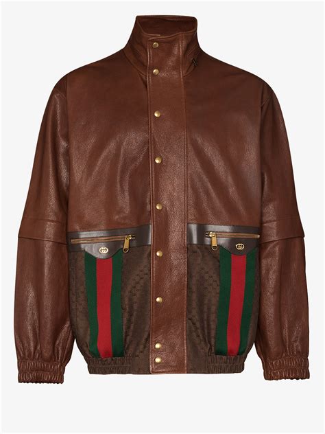 gucci mens bracket|gucci jacket sale men.